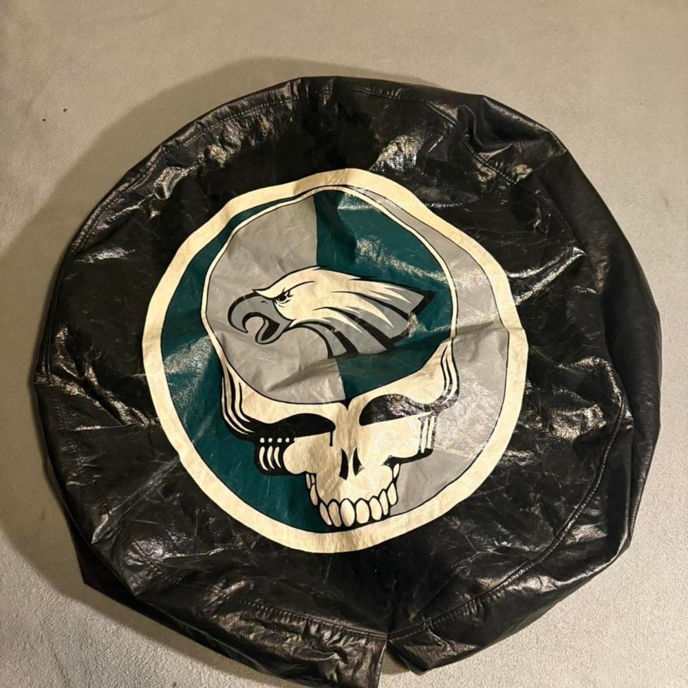 Philadelphia Eagles Grateful Dead Wheel Cover